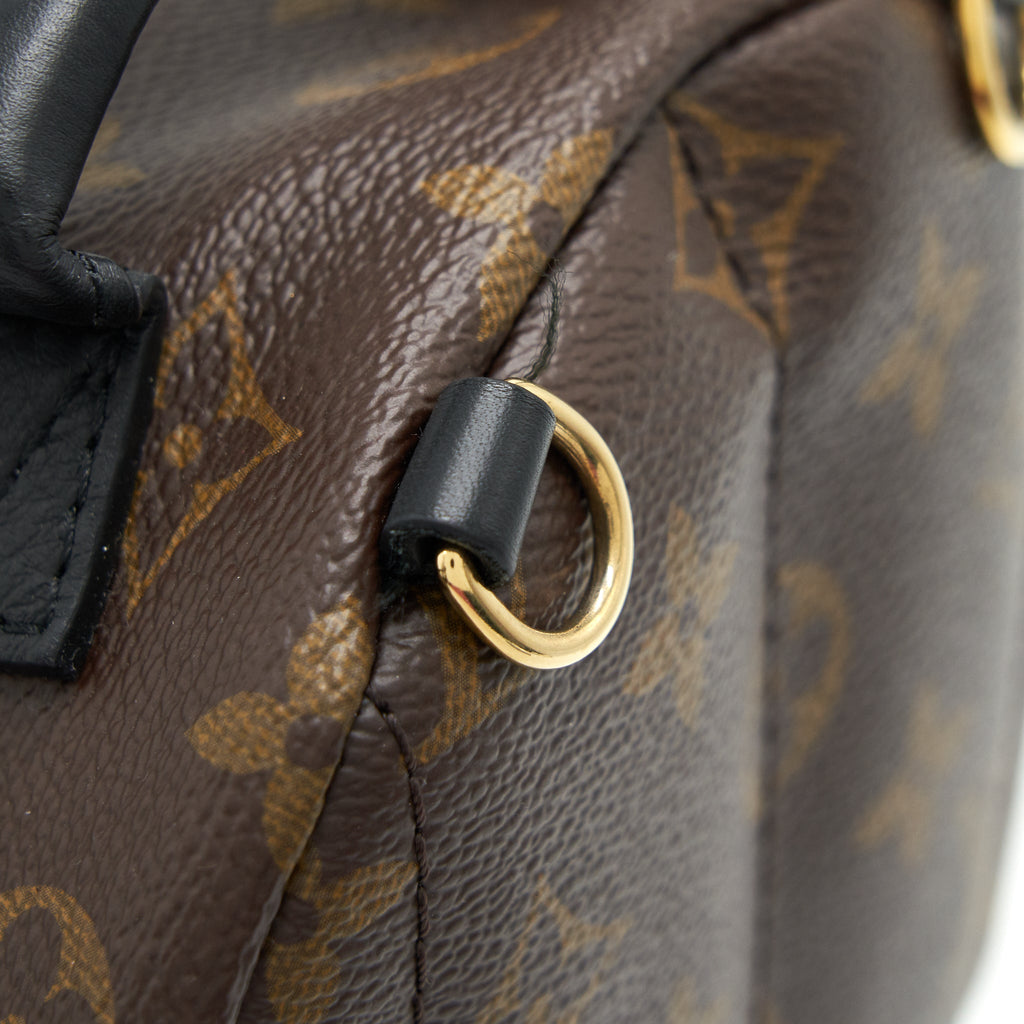 LOUIS VUITTIN PALM SPRING BACKPACK MINI MONOGRAM CANVAS