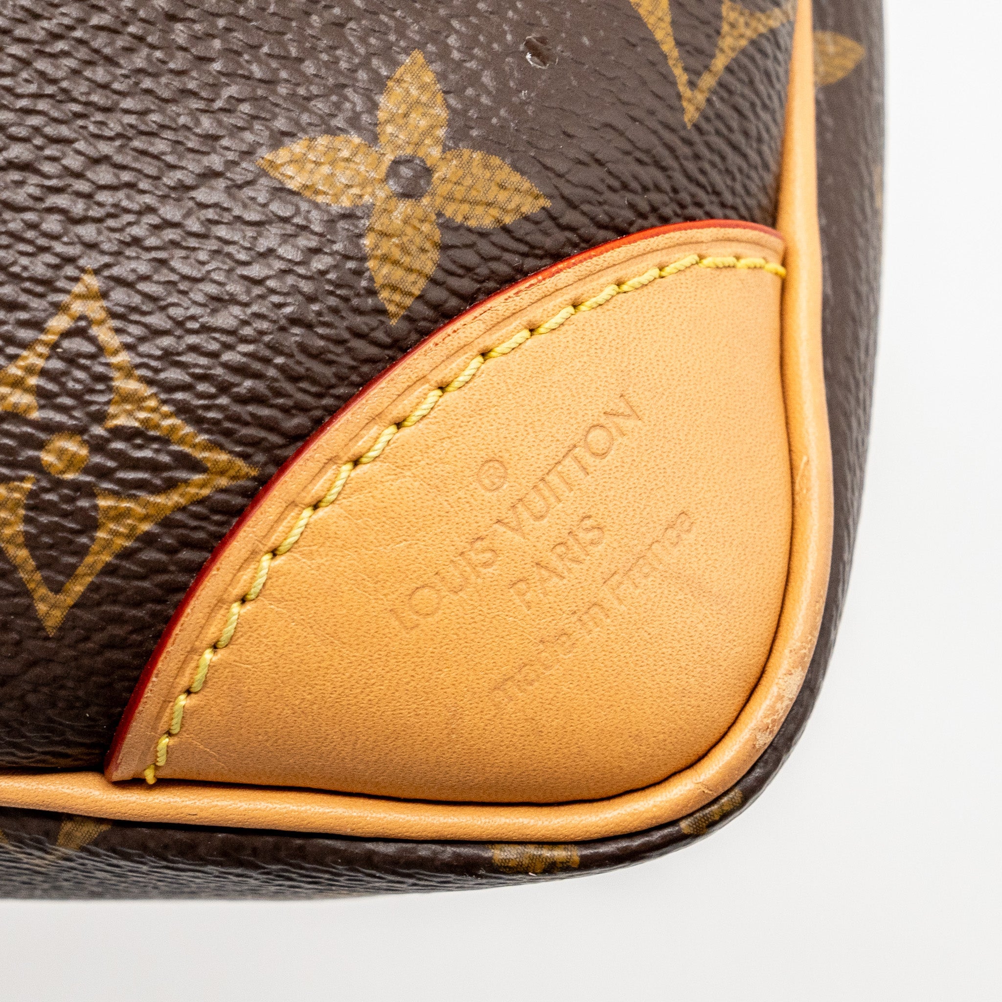 LOUIS VUITTON ODEON PM BAG MONOGRAM CANVAS GHW