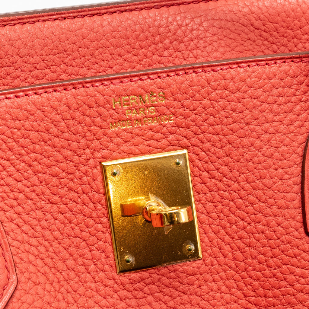 HERMES BIRKIN 40 CLEMENCE BOUGAINVILLIER GHW