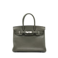HERMES BIRKIN 30 TOGO C6 VERT DE GRIS SHW