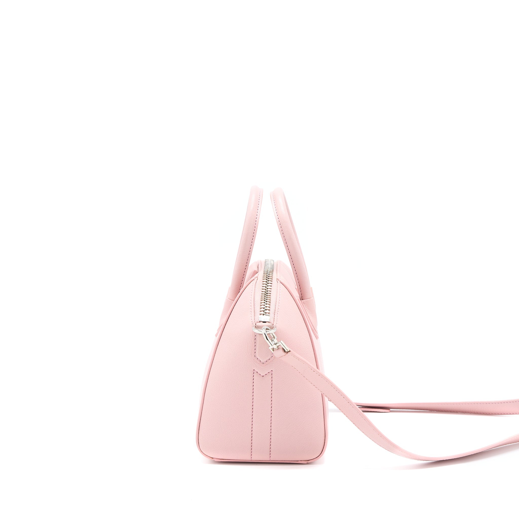GIVENCHY MINI ANTIGONA GOATSKIN PINK SHW