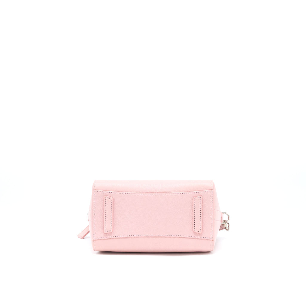 GIVENCHY MINI ANTIGONA GOATSKIN PINK SHW