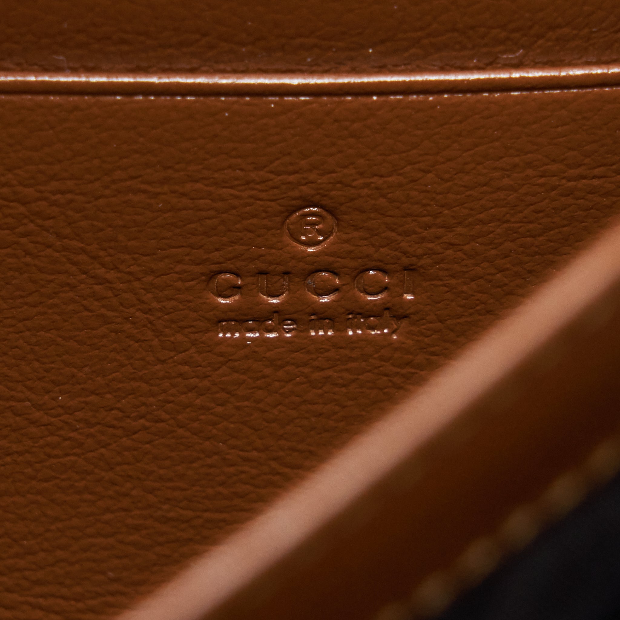 GUCCI GG MARMONT MATELASSE MINI BAG CALFSKIN BROWN GHW