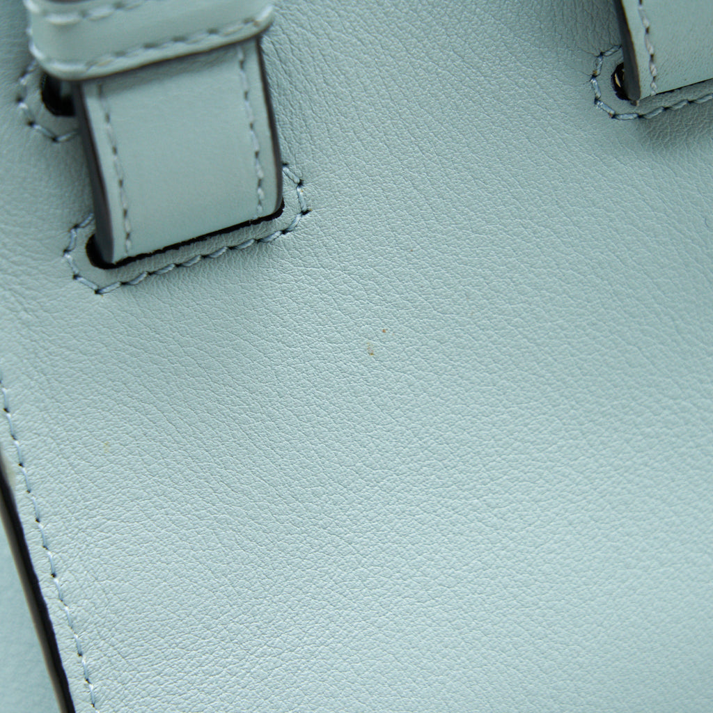 LOEWE HAMMOCK SMALL SHOULDER BAG AQUA