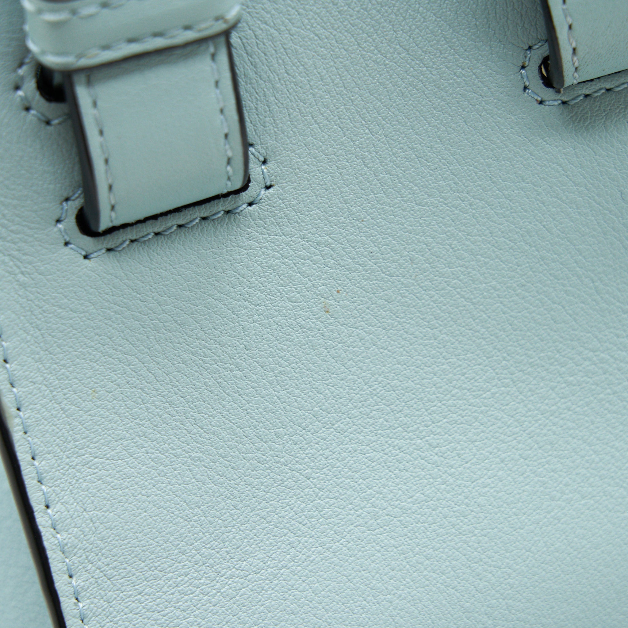 LOEWE HAMMOCK SMALL SHOULDER BAG AQUA