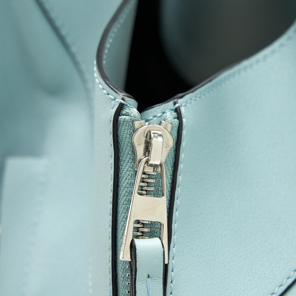 LOEWE HAMMOCK SMALL SHOULDER BAG AQUA