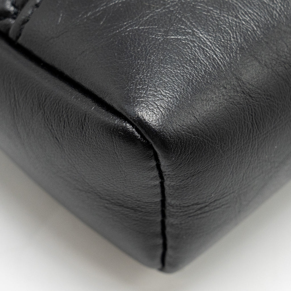 CHANEL MINI 31 BAG CALFSKIN BLACK LGHW(MICROCHIP)