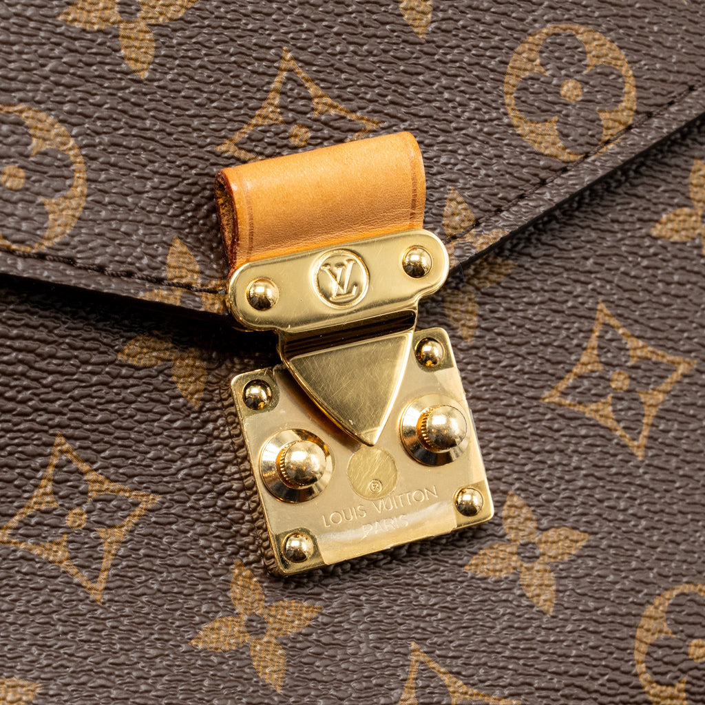 LOUIS VUITTON POCHETTE METIS MONOGRAM CANVAS GHW