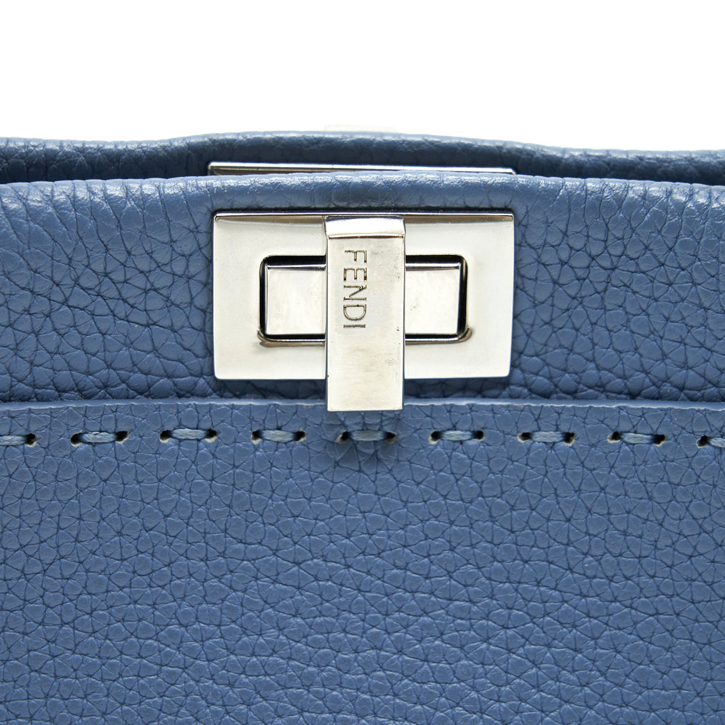 FENDI MINI PEEKABOO ICONIC IN BLUE SHW
