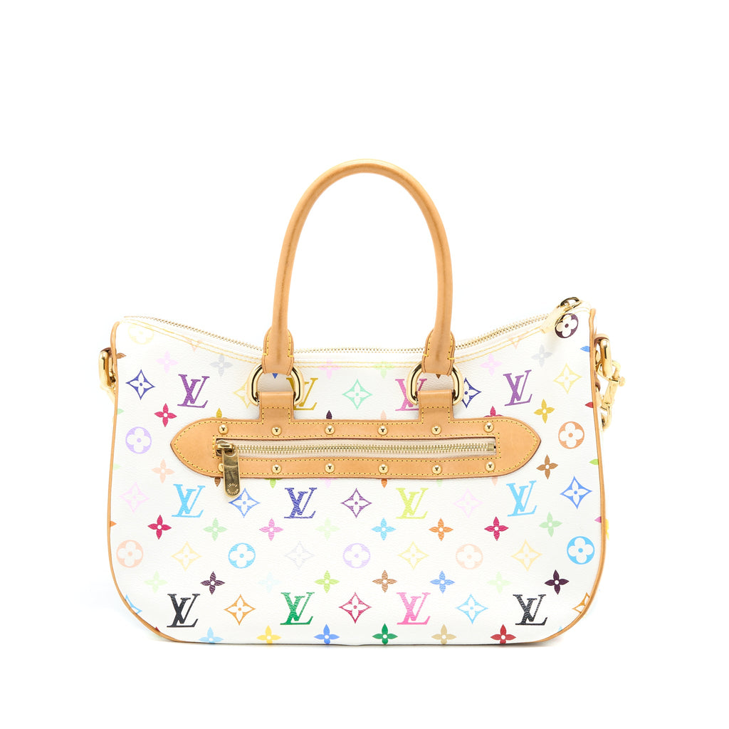 LOUIS VUITTON RITA BAG WHITE MONOGRAM MULTICOLOUR CANVAS GHW