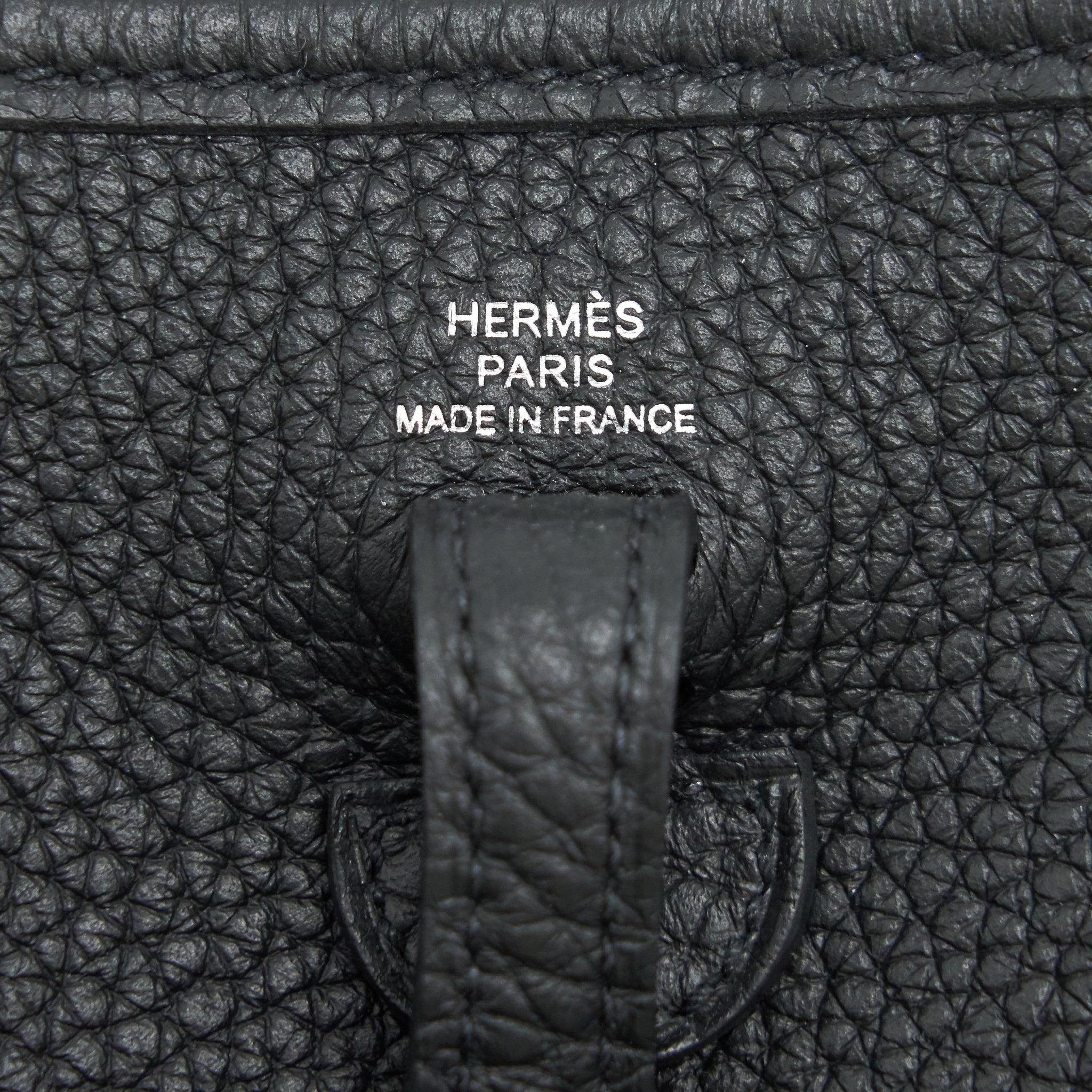 HERMES MINI EVELYNE BLACK SHW