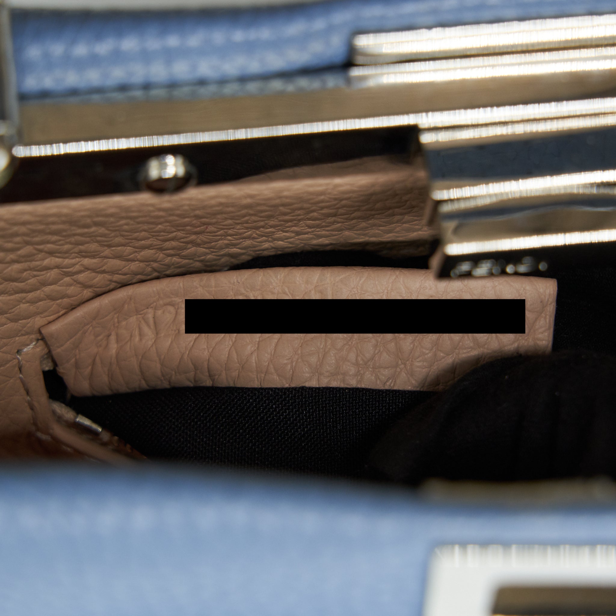 FENDI MINI PEEKABOO ICONIC IN BLUE SHW