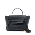 CELINE MINI BELT GRAINED CALFSKIN BLACK GHW