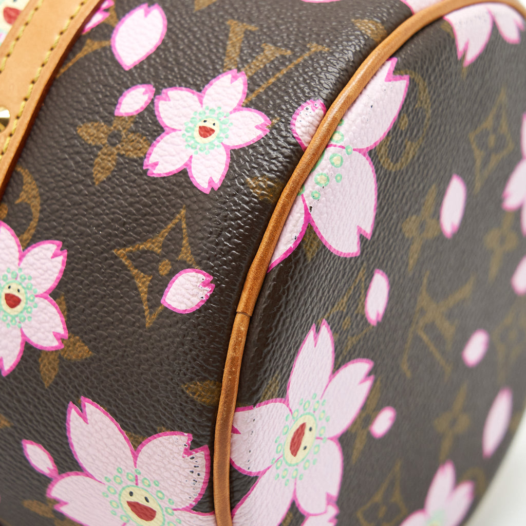 LOUIS VUITTON VINTAGE PAPILLON CHERRY BLOSSOM MONOGRAM CANVAS GHW