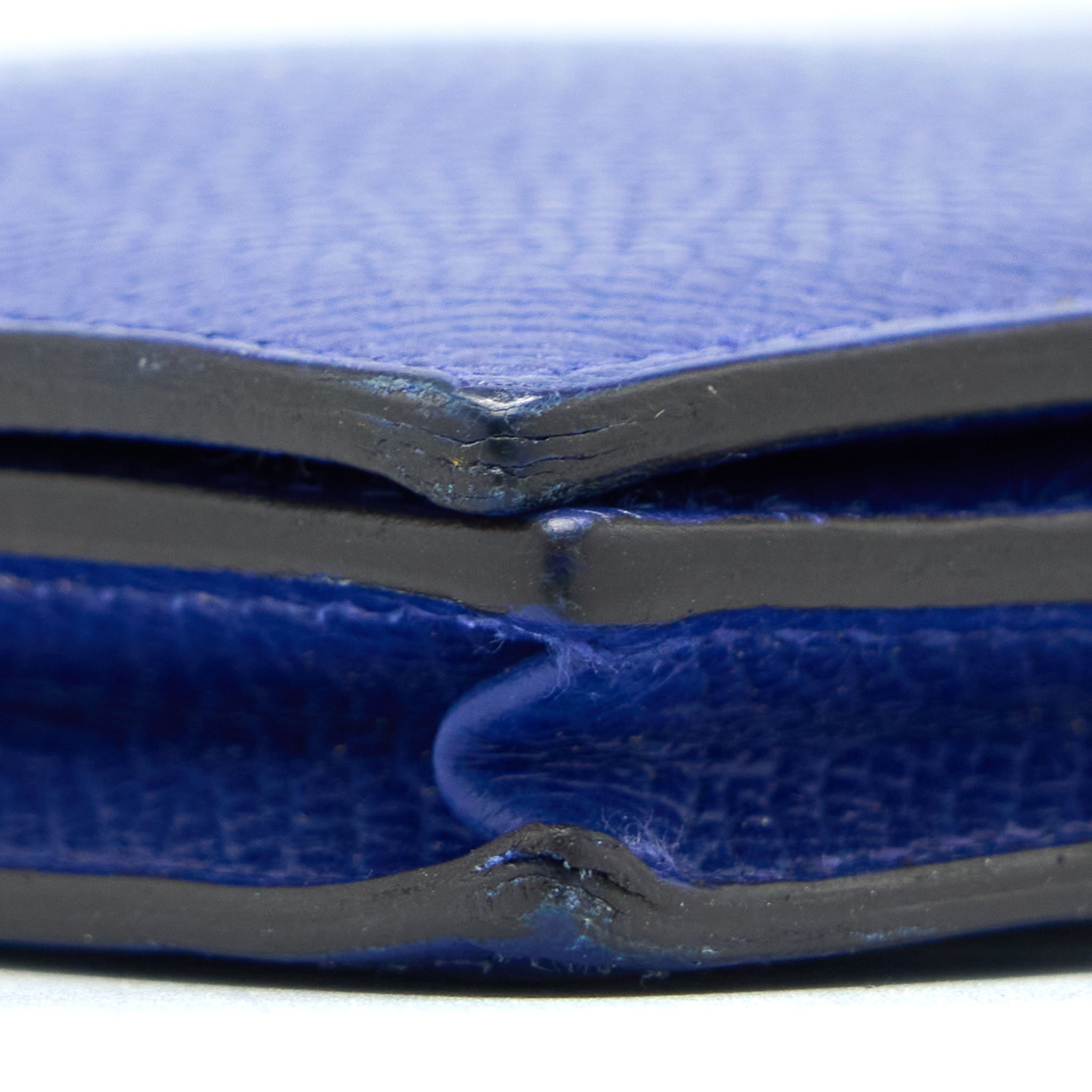 HERMES BEARN LONG WALLET EPSOM BLUE ELECTRIC GHW
