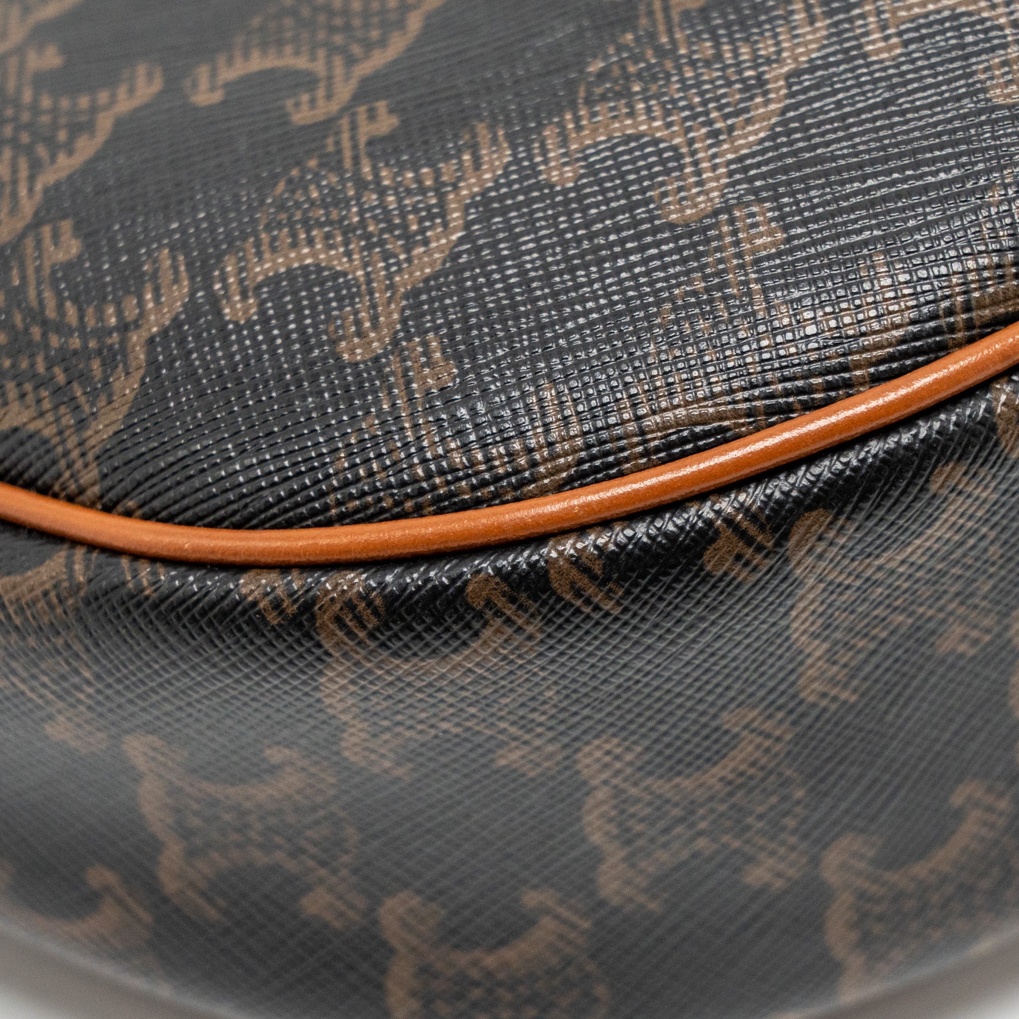 CELINE AVA BAG TRIOMPHE CANVAS/CALFSKIN TAN GHW