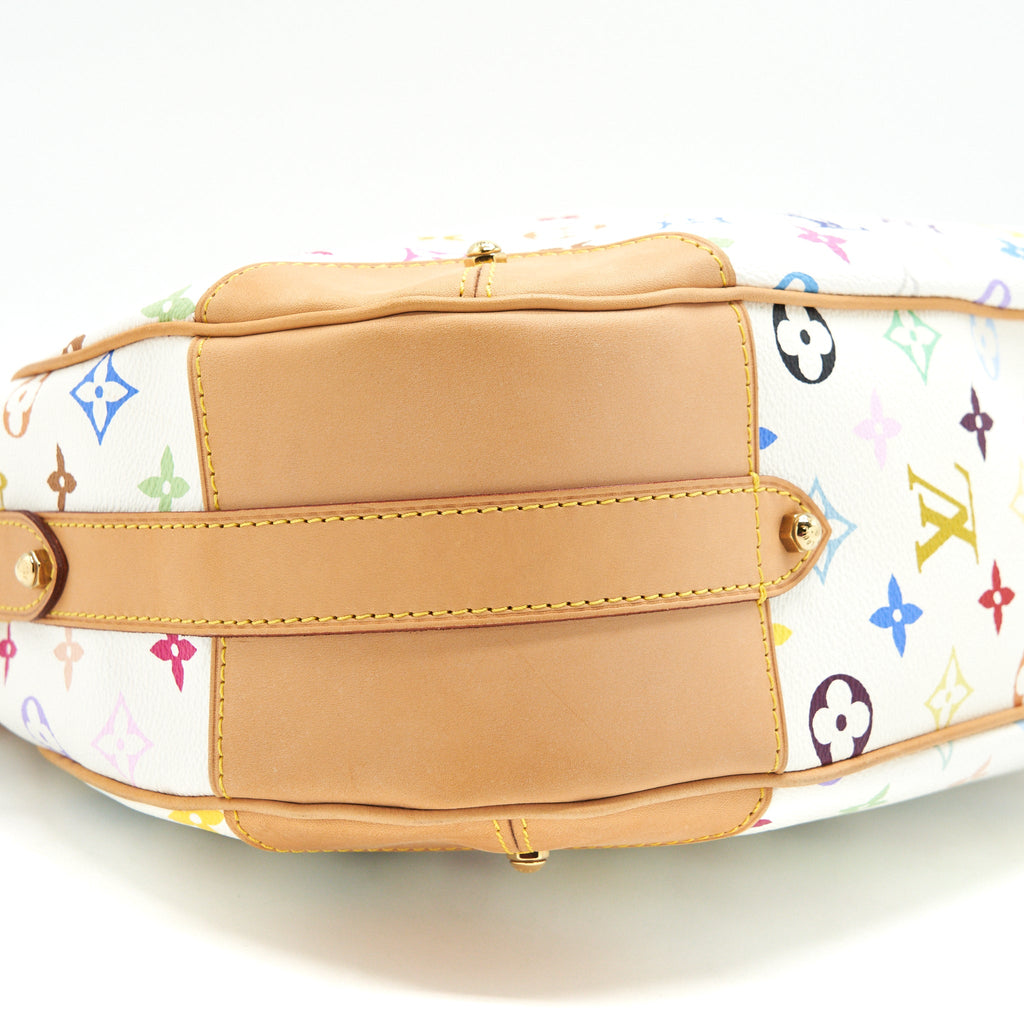 LOUIS VUITTON GRETA BAG MONOGRAM WHITE MULTICOLOR