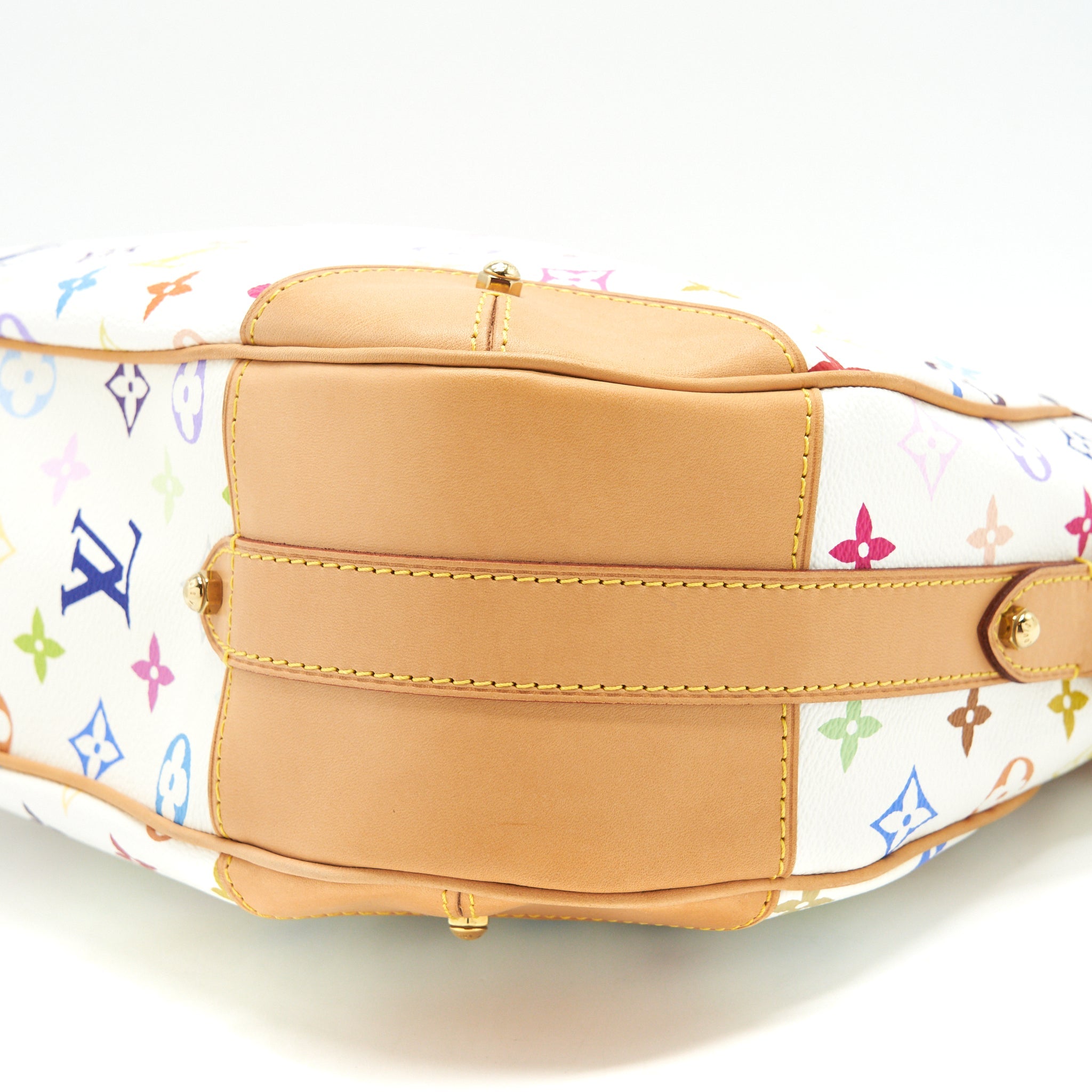 LOUIS VUITTON GRETA BAG MONOGRAM WHITE MULTICOLOR