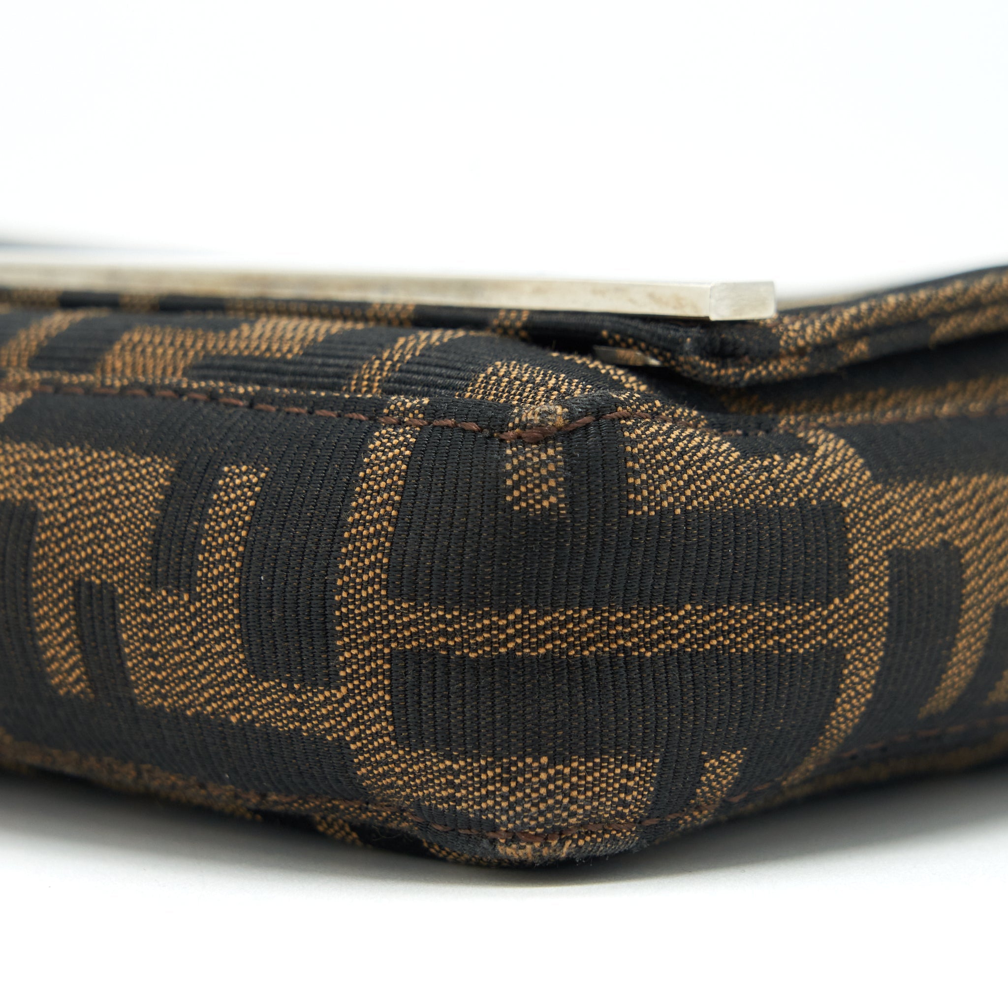 FENDI VINTAGE FF LOGO SHOULDER BAG