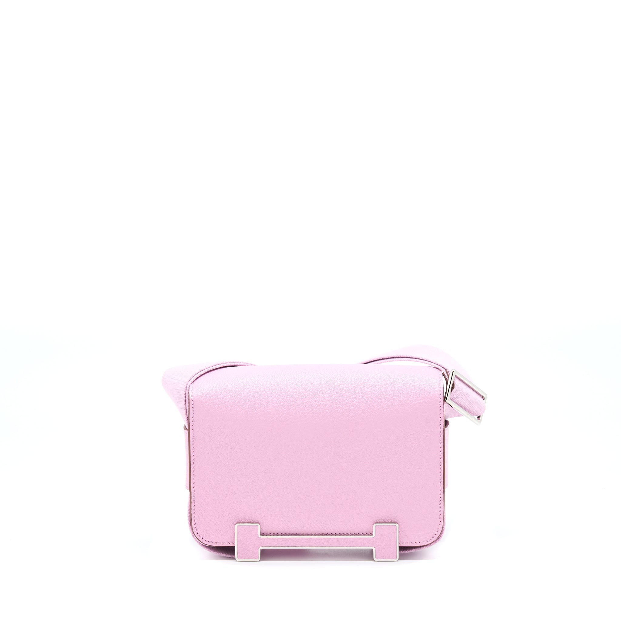 HERMES GETA CHÈVRE MYSORE MAUVE SYLVESTRE SHW