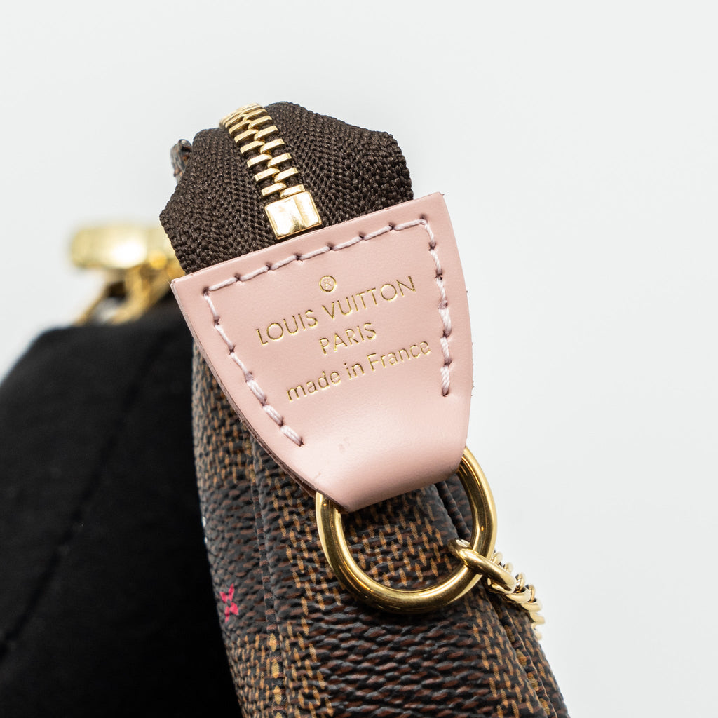 LOUIS VUITTON MINI POCHETTE ACCESSORIES CHRISTMAS LIMITED EDITION MULTICOLOR GHW