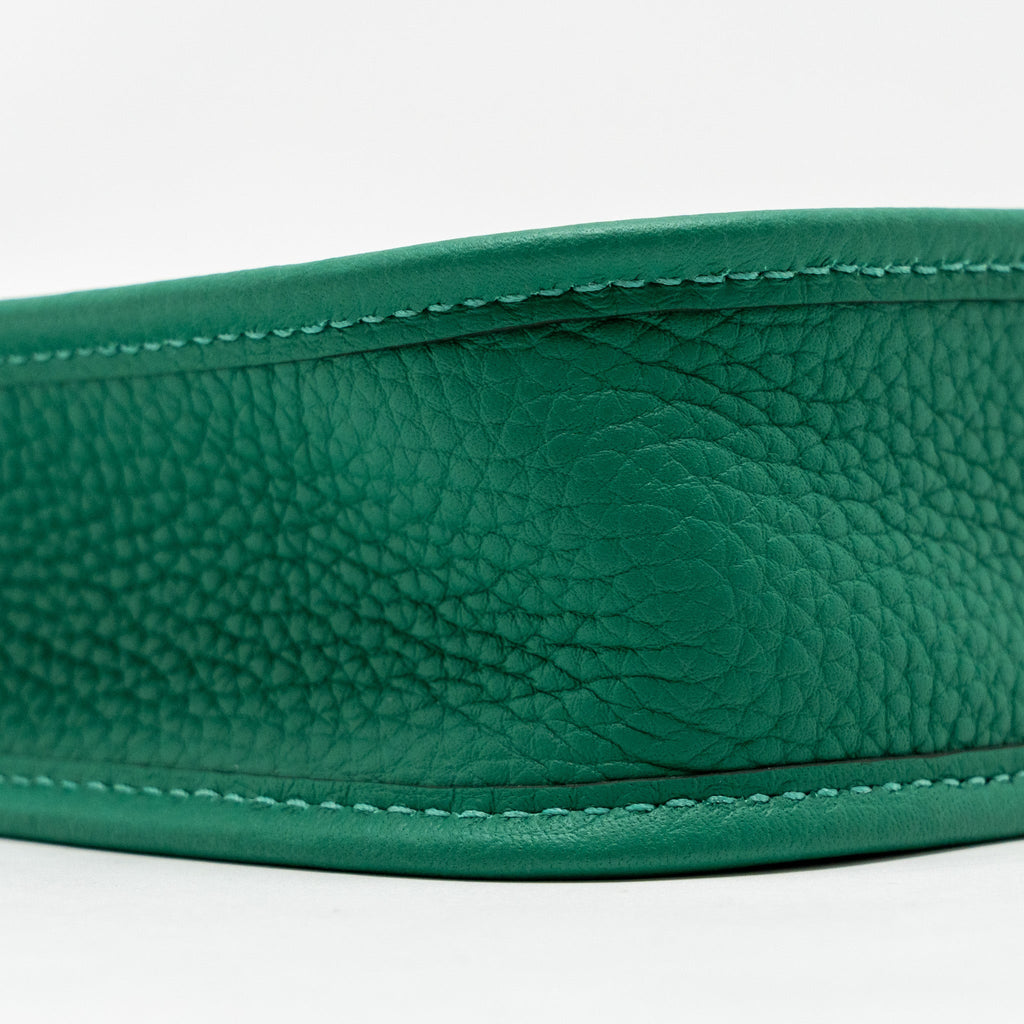 HERMES MINI EVELYNE CLEMENCE VERT VERTIGO GHW