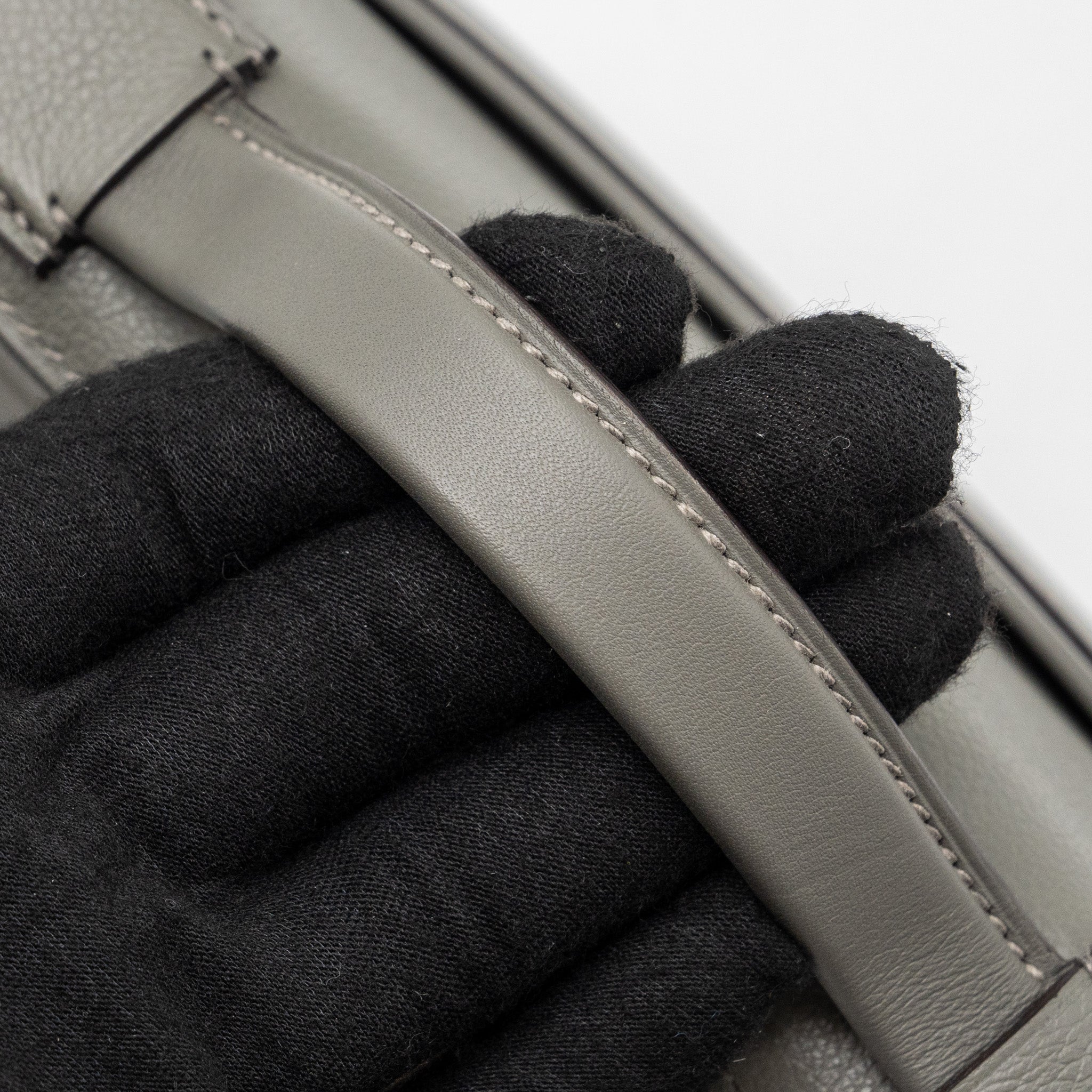 HERMES MINI 24/24 2424 - 21 BAG EVERCOLOR/SWIFT GRIS MEYER GHW