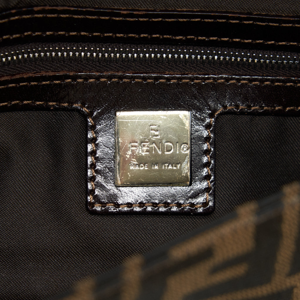 FENDI VINTAGE FF LOGO SHOULDER BAG