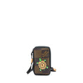 LOUIS VUITTON NIGO DOUBLE PHONE POUCH LIMITED EDITION BLACK HARDWARE