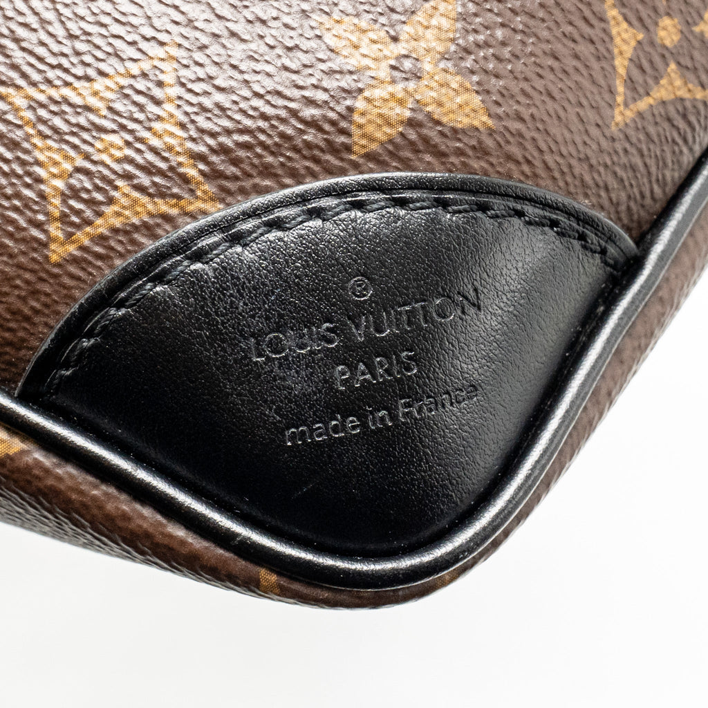 LOUIS VUITTON ODEON PM BAG MONOGRAM CANVAS BLACK GHW