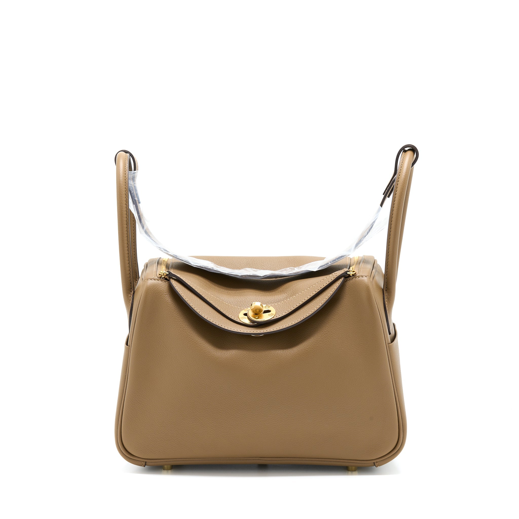 HERMES LINDY 26 EVERCOLOR BEIGE DE WEIMAR GHW