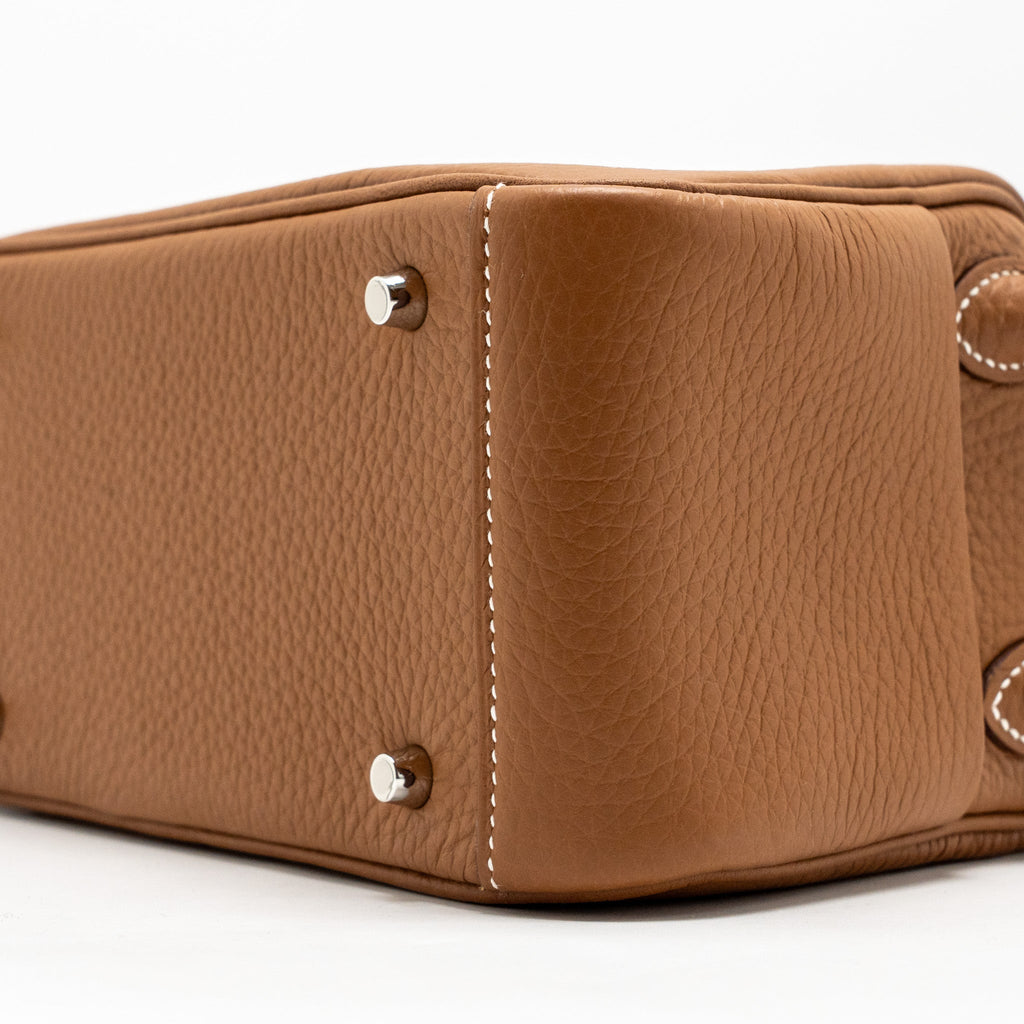 HERMES MINI LINDY II CLEMENCE GOLD SHW
