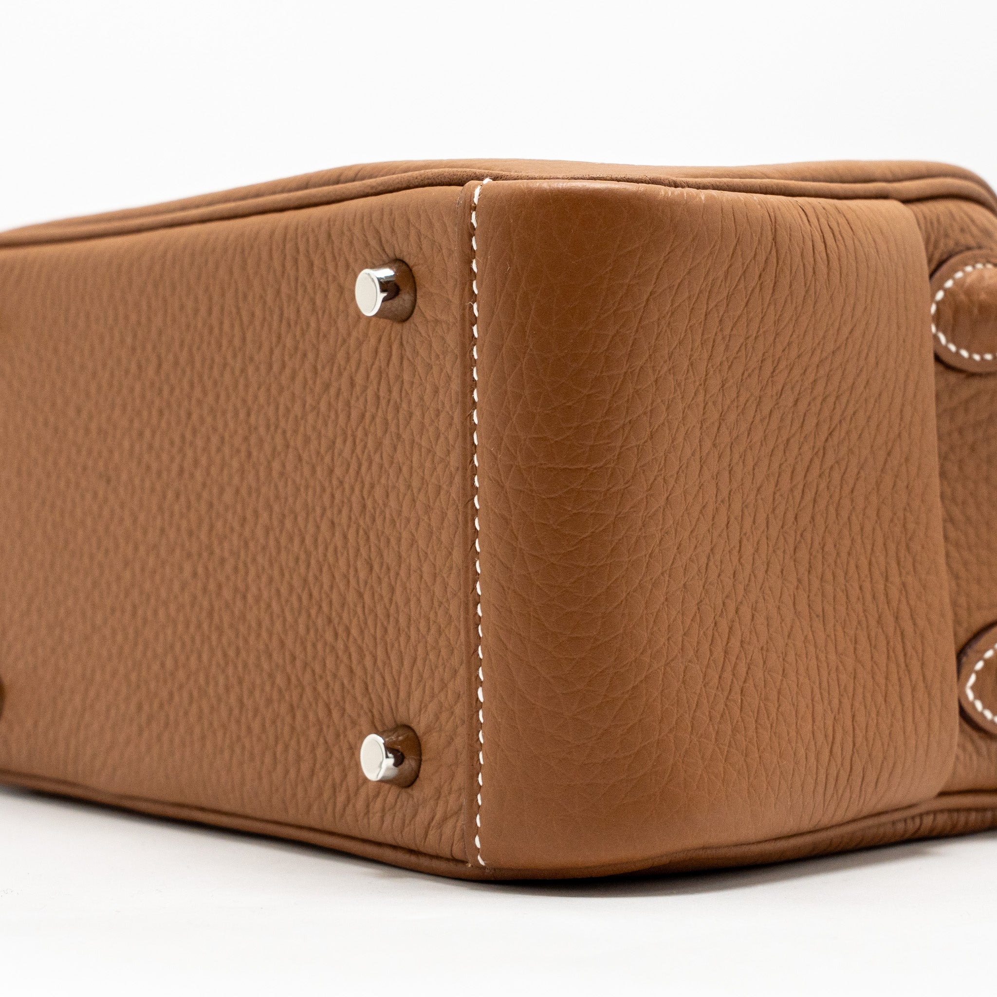 HERMES MINI LINDY II CLEMENCE GOLD SHW