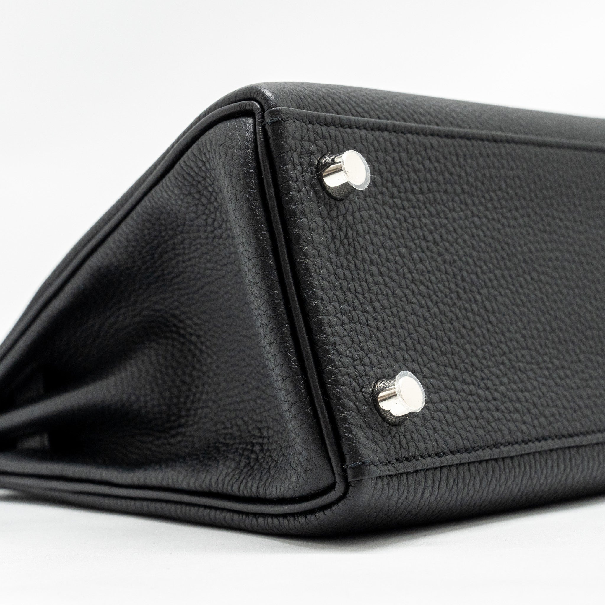 HERMES KELLY 25 TOGO BLACK SHW