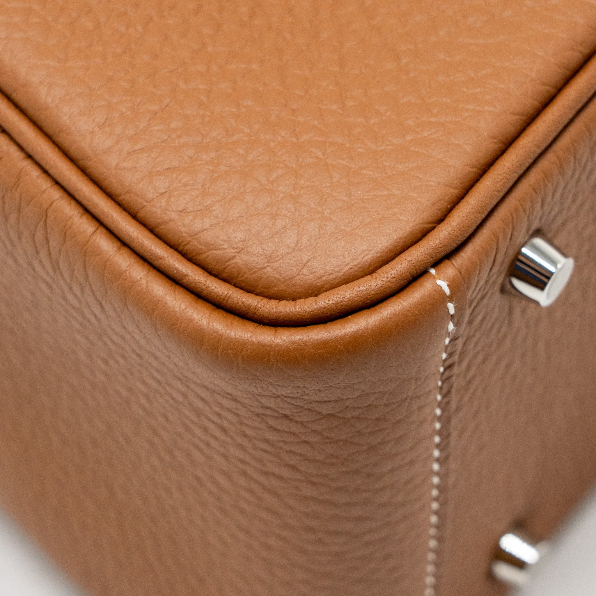 HERMES MINI LINDY II CLEMENCE GOLD SHW