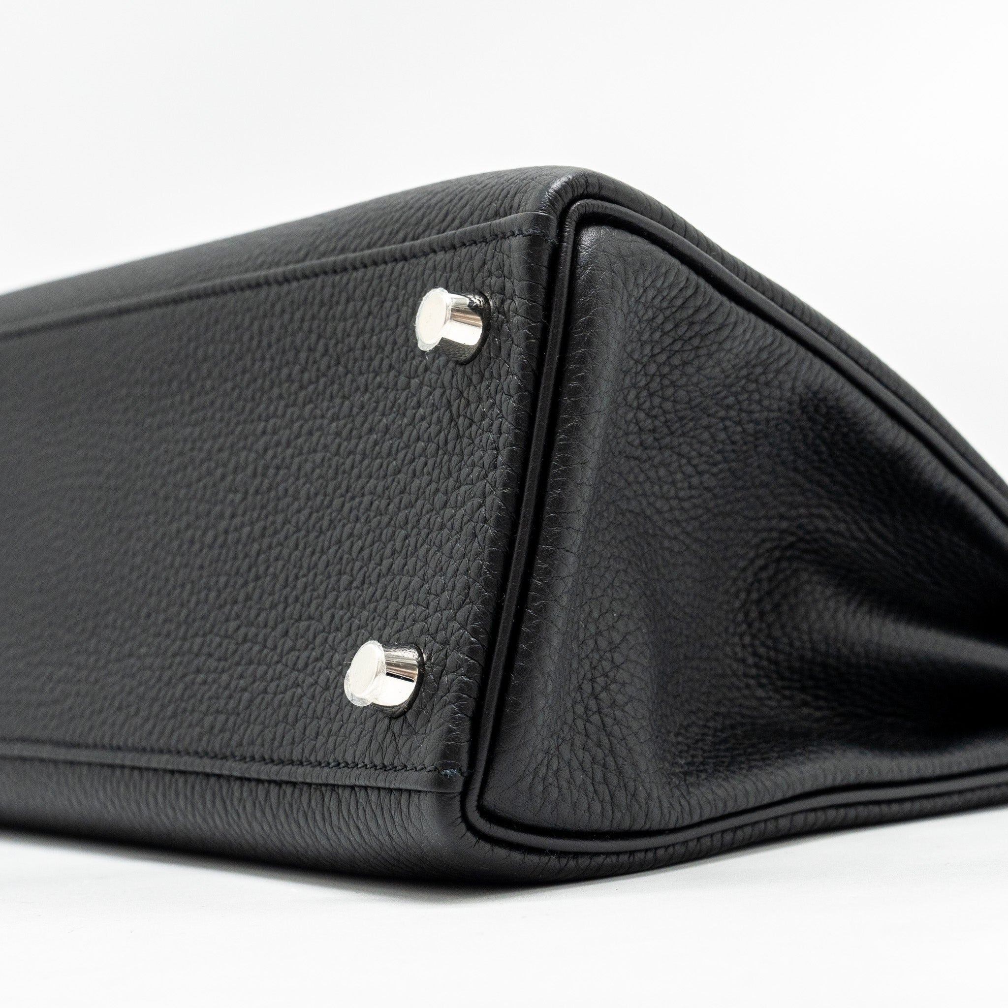 HERMES KELLY 25 TOGO BLACK SHW