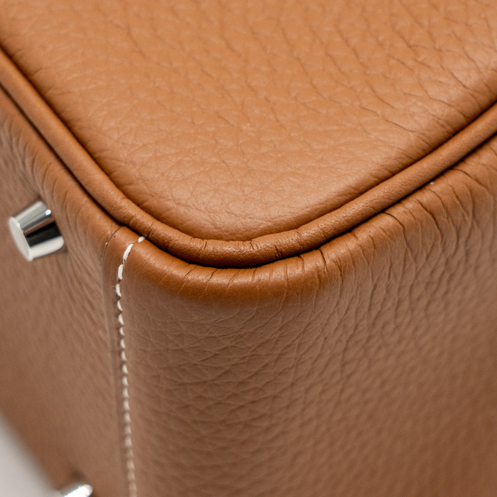 HERMES MINI LINDY II CLEMENCE GOLD SHW