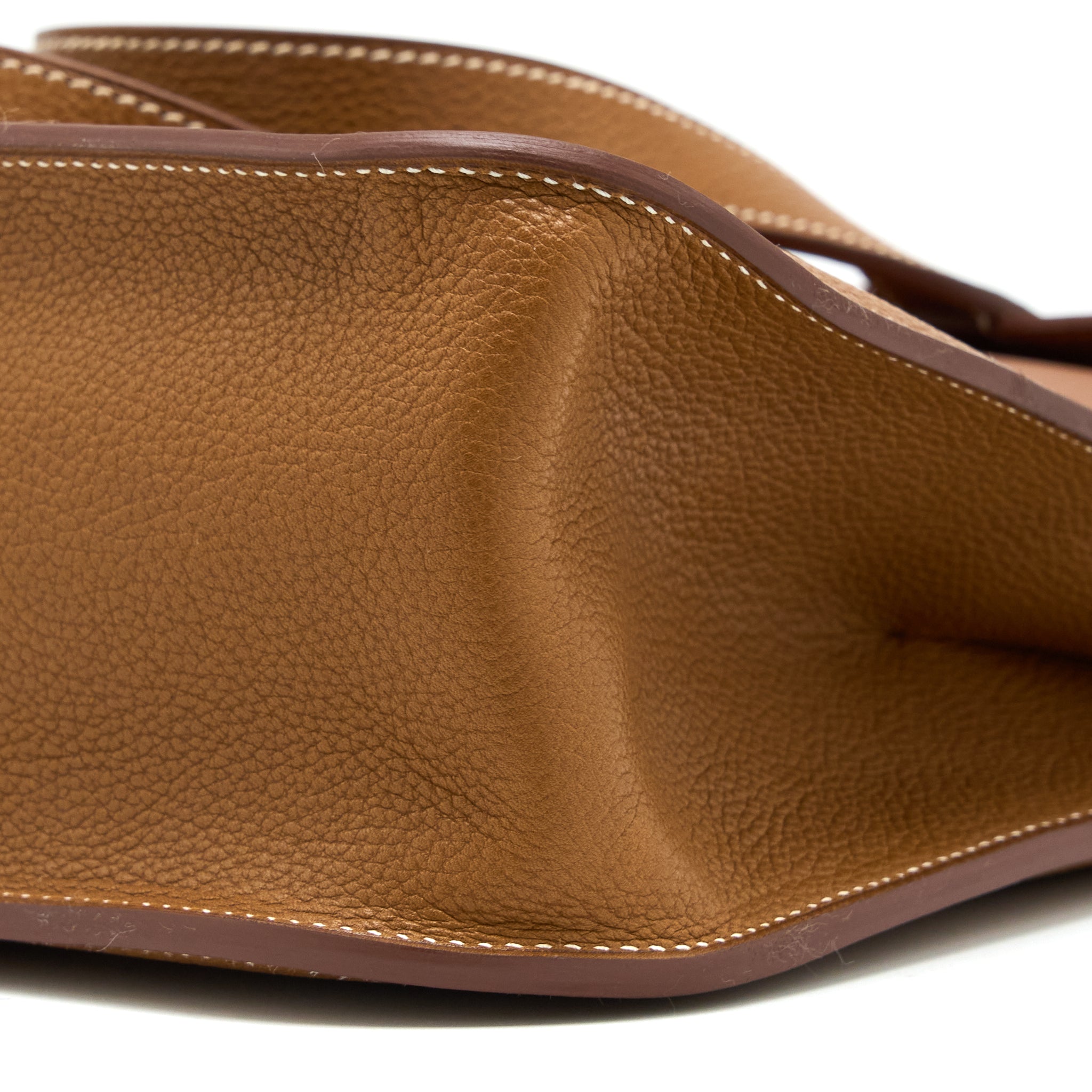 HERMES HALZAN 31 BARENIA FAUBOURG FAUVE GHW