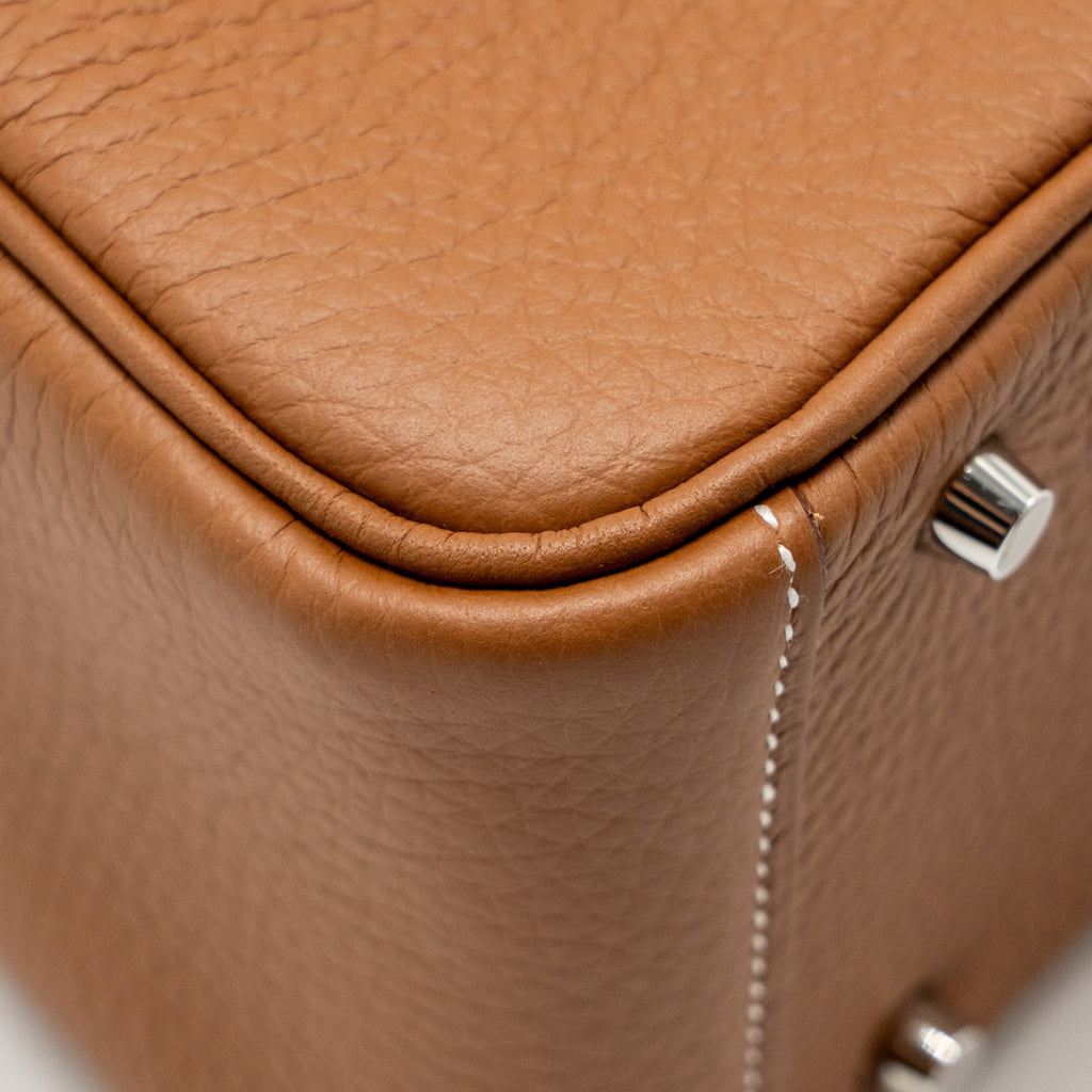 HERMES MINI LINDY II CLEMENCE GOLD SHW