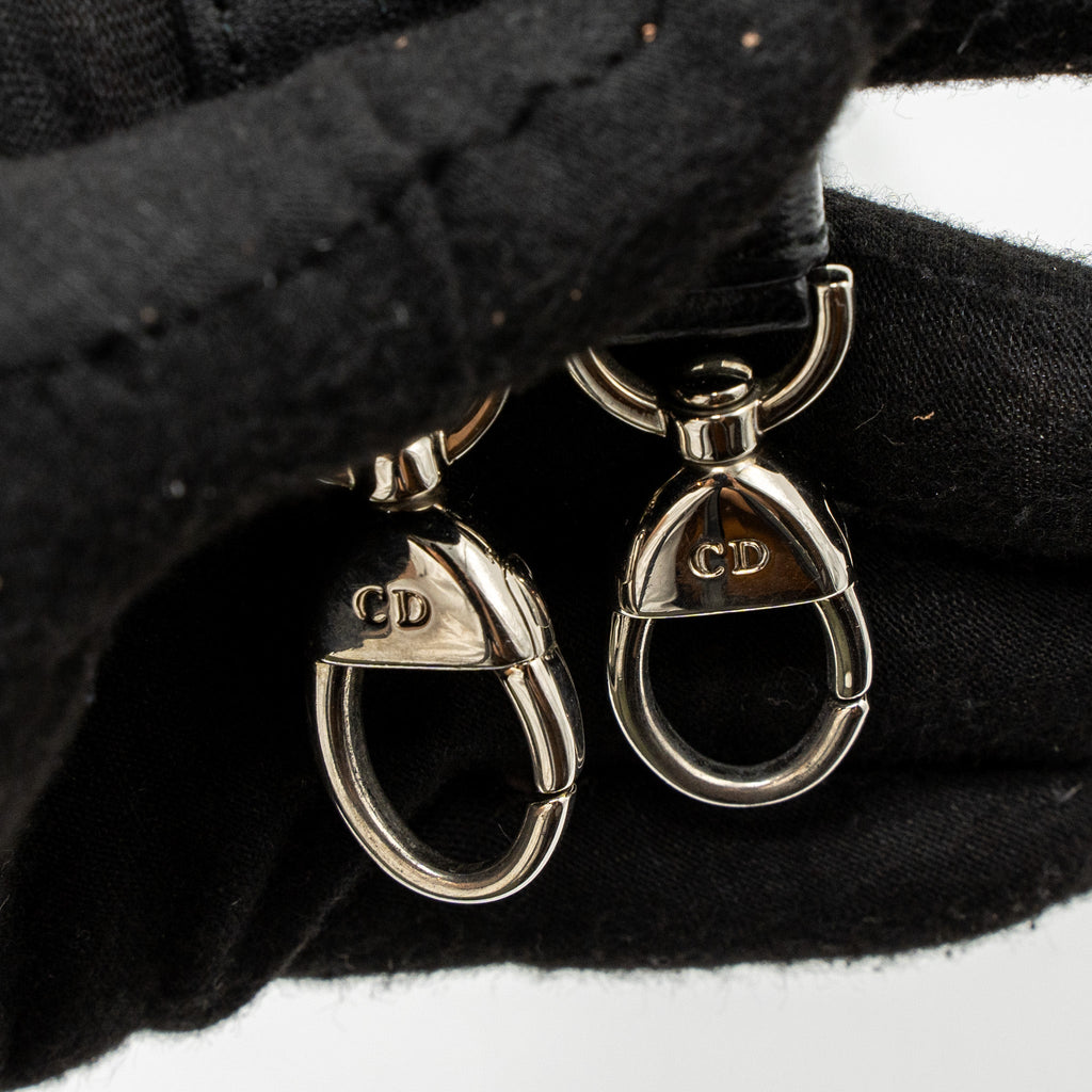DIOR MINI LADY DIOR LAMBSKIN BLACK SHW