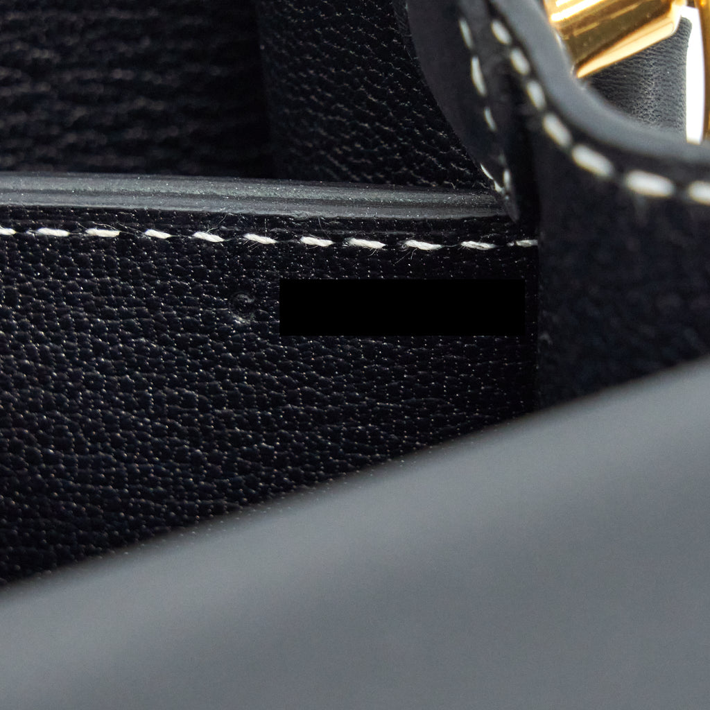 HERMES ROULIS 23 SOMBRERO BLACK GHW