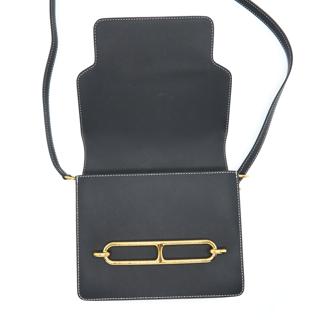 HERMES ROULIS 23 SOMBRERO BLACK GHW