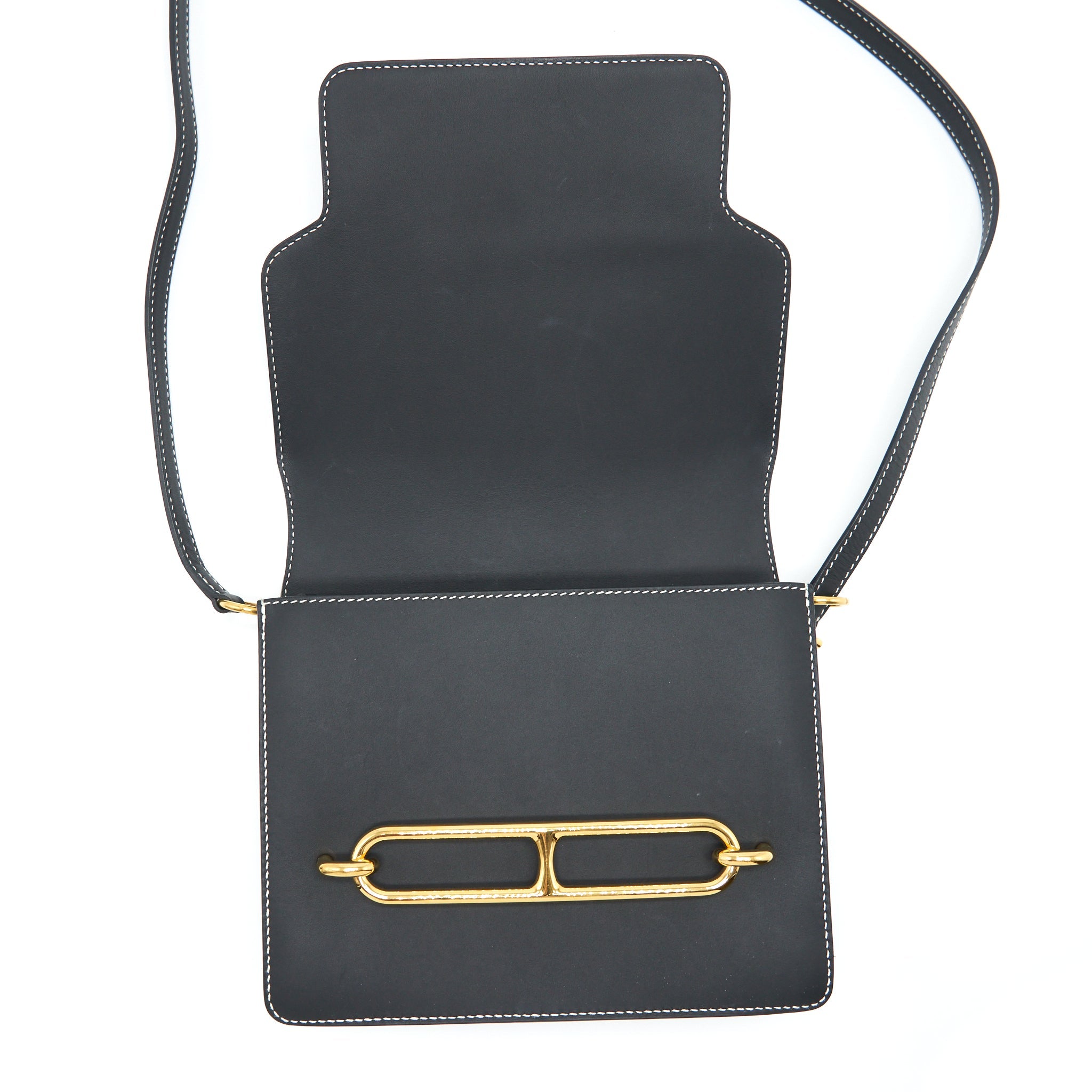HERMES ROULIS 23 SOMBRERO BLACK GHW