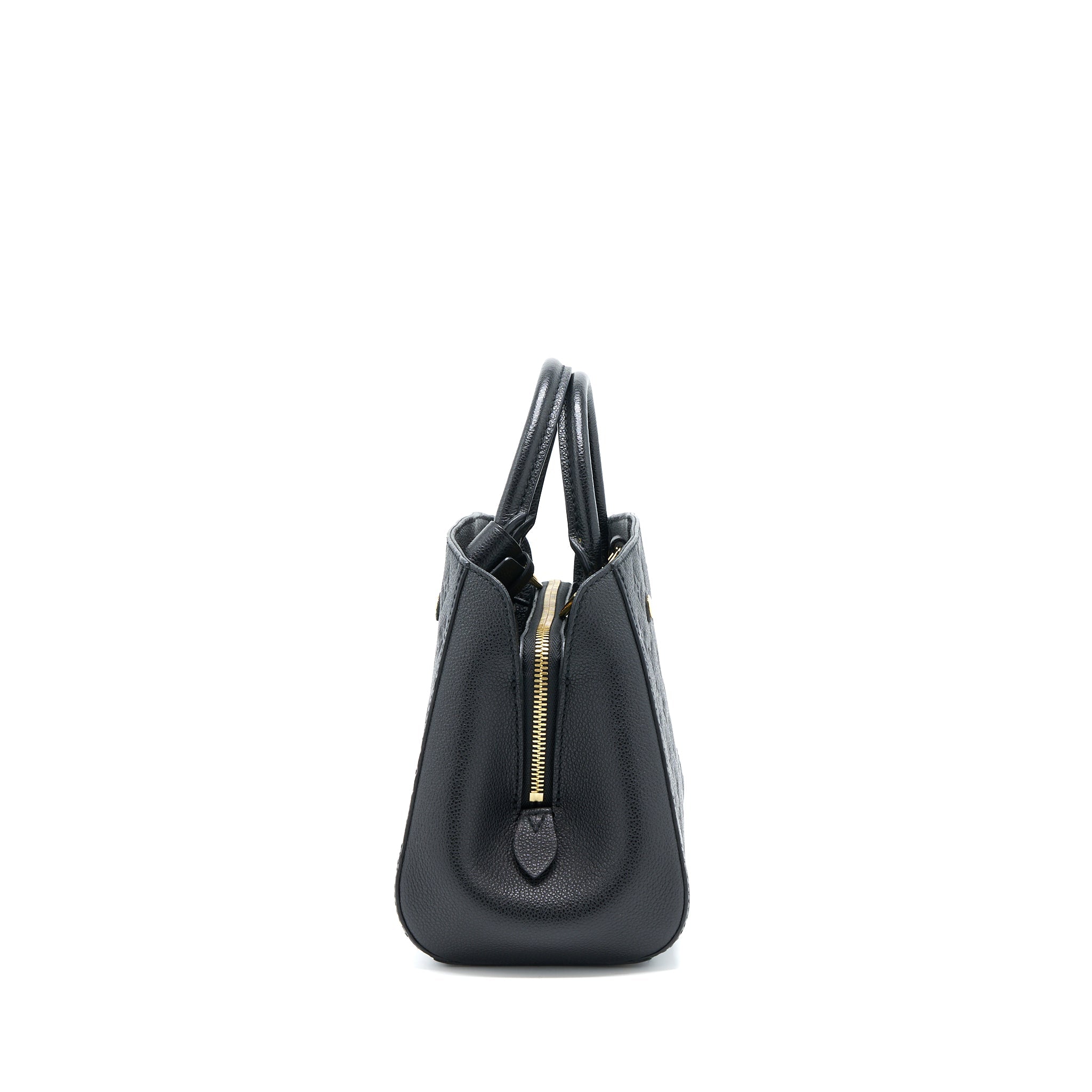 LOUIS VUITTON MONTAIGNE BB MONOGRAM EMPRENITE BLACK GHW