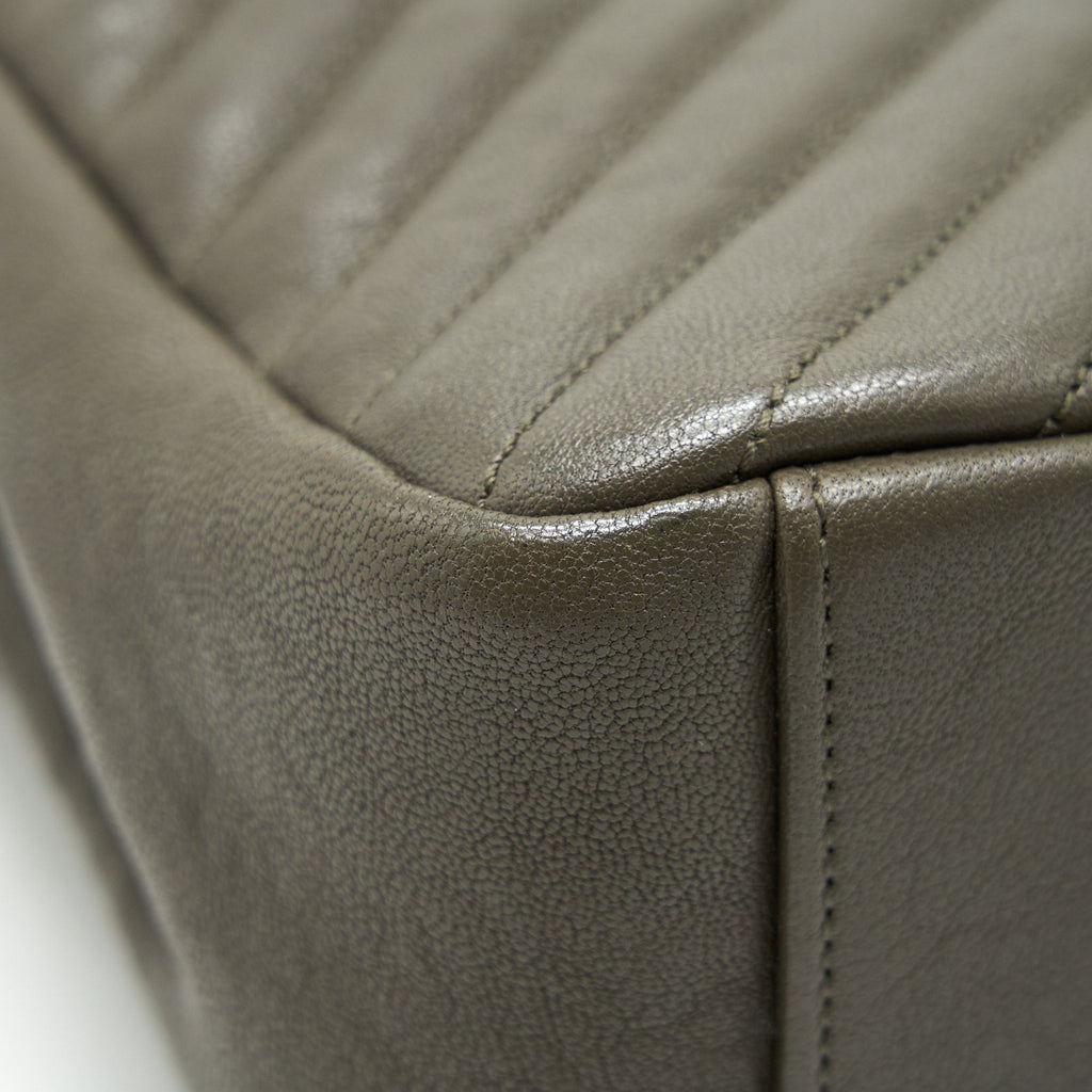 YSL COLLEGE LARGE SIZE OLIVE GREY COLOUR IN SHW