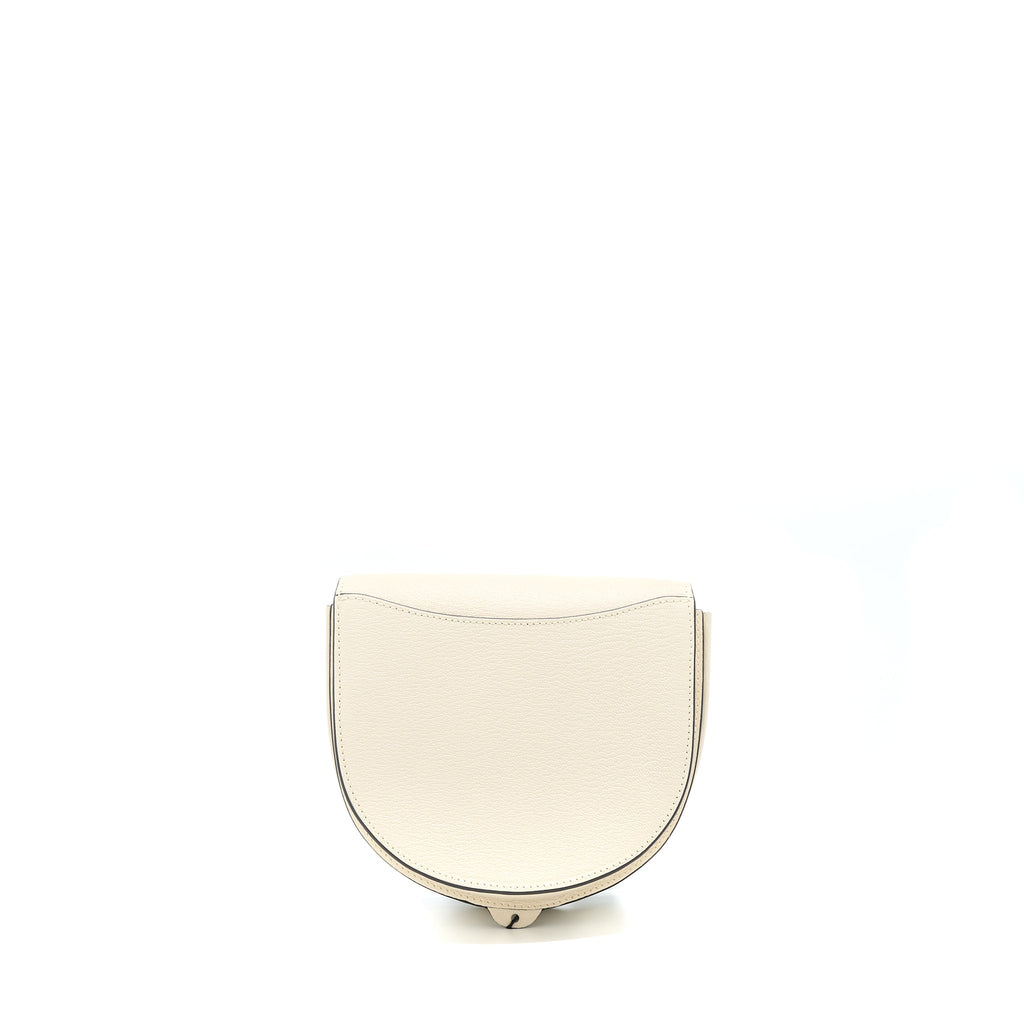 LOEWE HEEL DUO BAG GOATSKIN WHITE