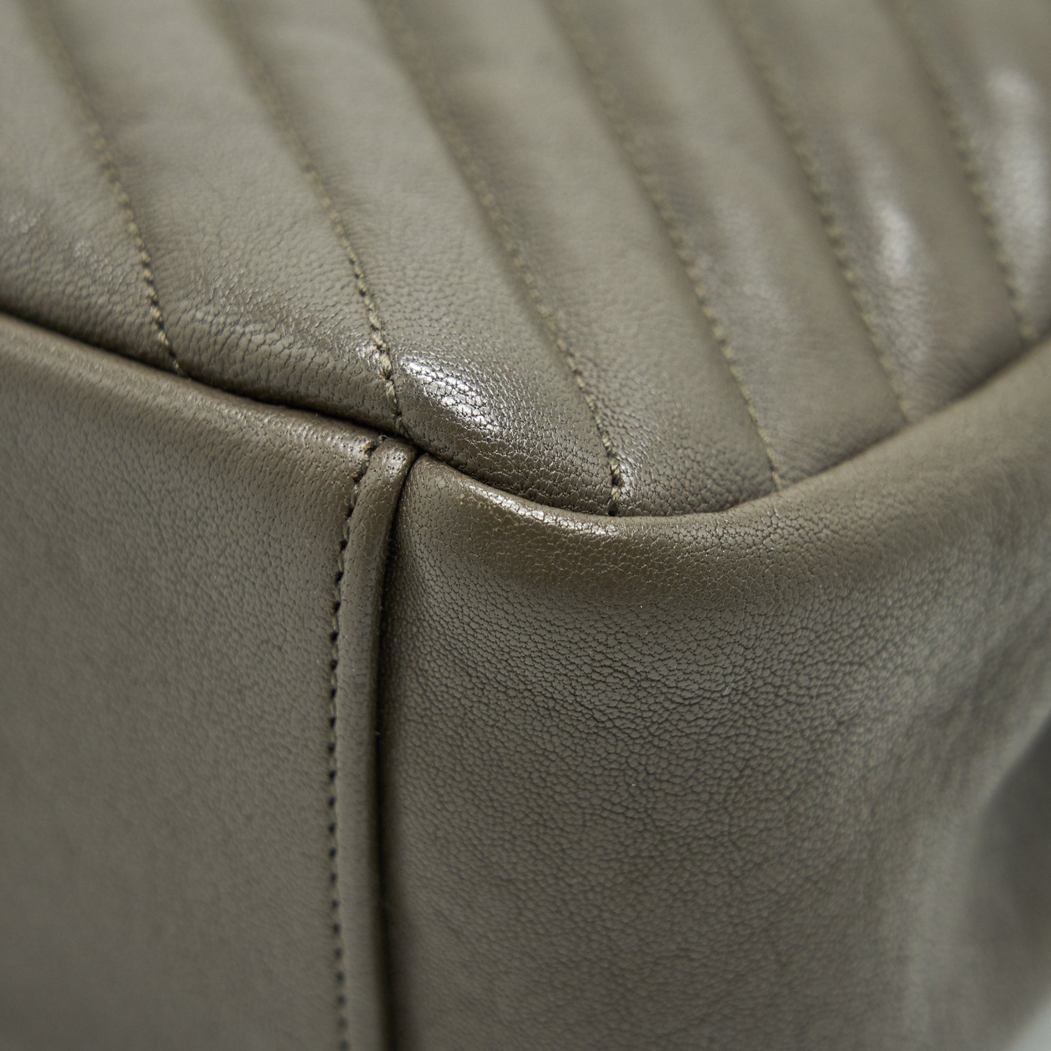 YSL COLLEGE LARGE SIZE OLIVE GREY COLOUR IN SHW