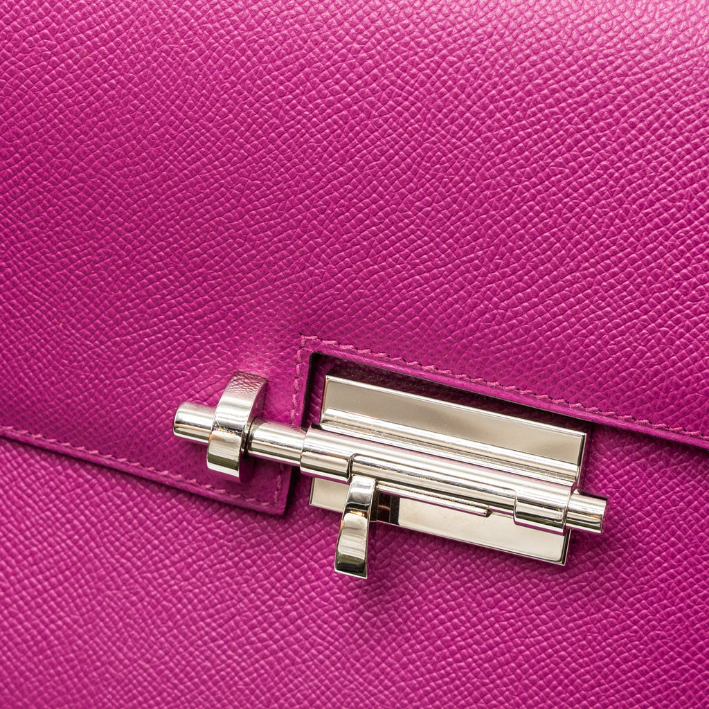 HERMES VERROU 21 EPSOM L3 ROSE PURPLE SHW