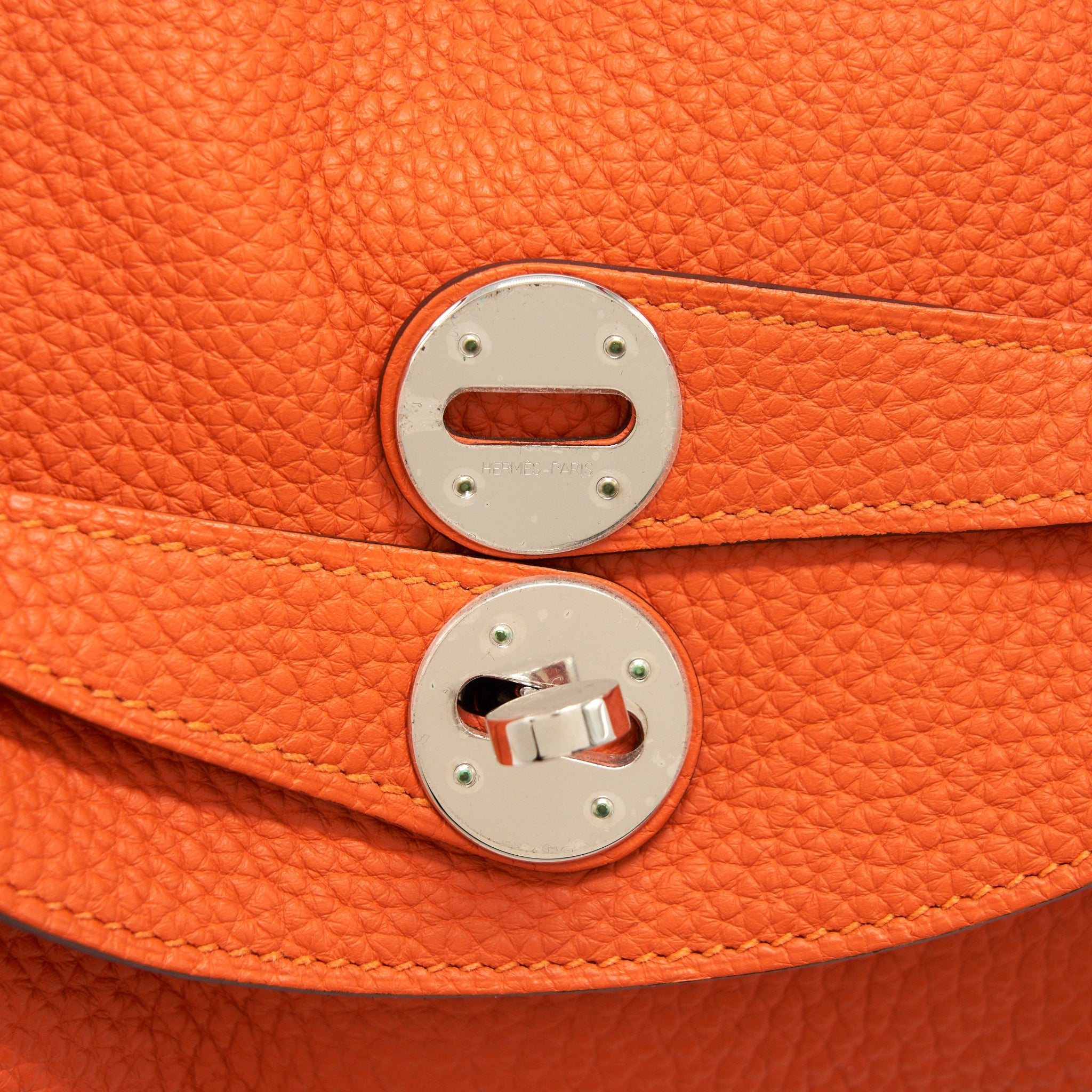 HERMES LINDY 30 ORANGE SHW