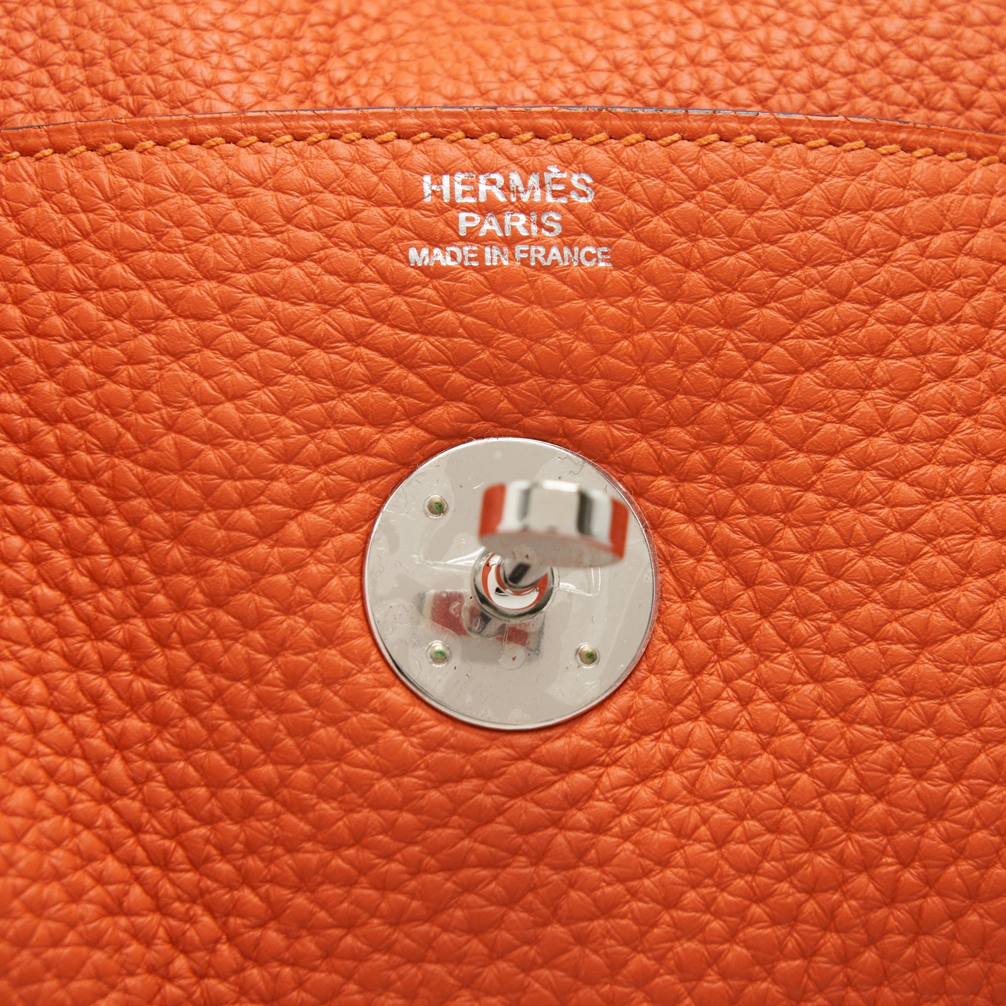 HERMES LINDY 30 ORANGE SHW